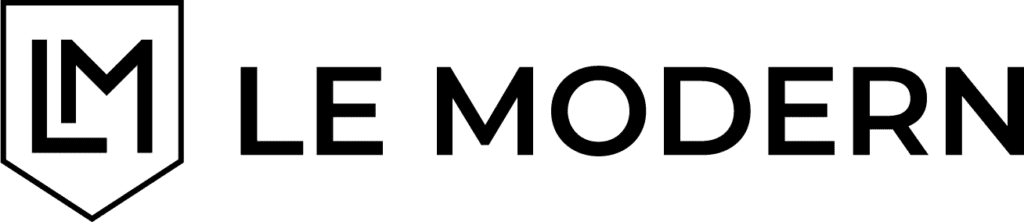 le modern hair design logo 2